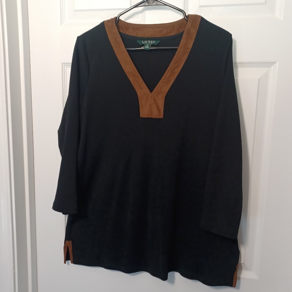 Ralph Lauren Tunic Top Blouse Sz 2X